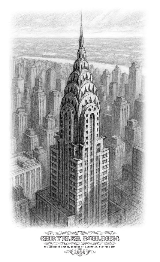 Chrysler Building Sketch