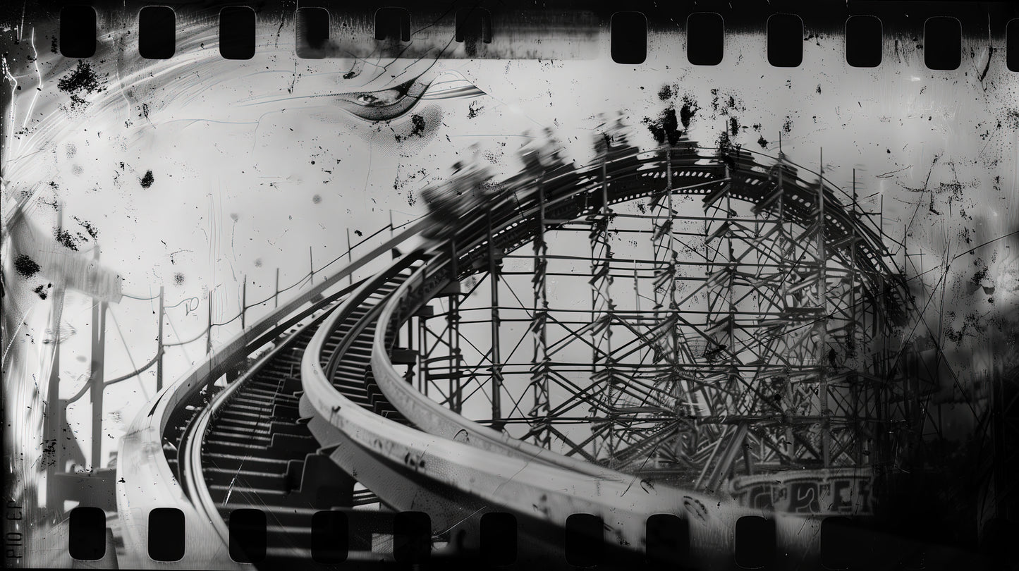 Coney Island Cyclone Archive Photo – Nitrate Film Series