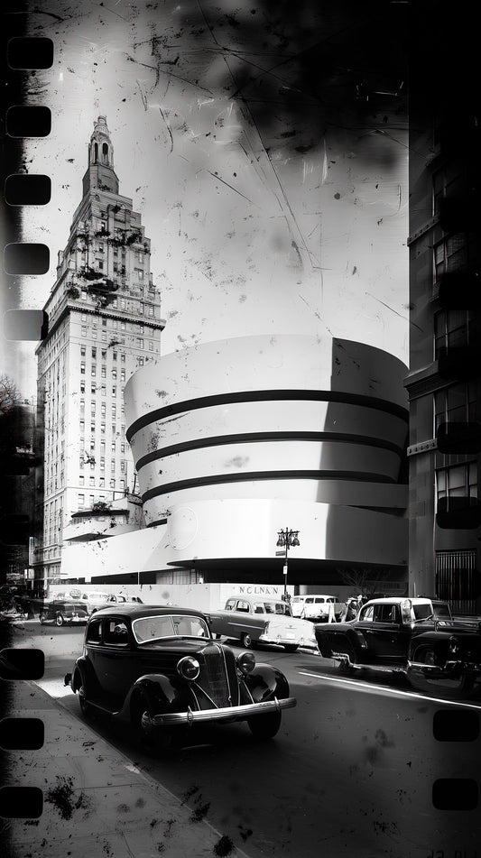 Guggenheim Museum Archival Photo – Wet Plate Collodion Series