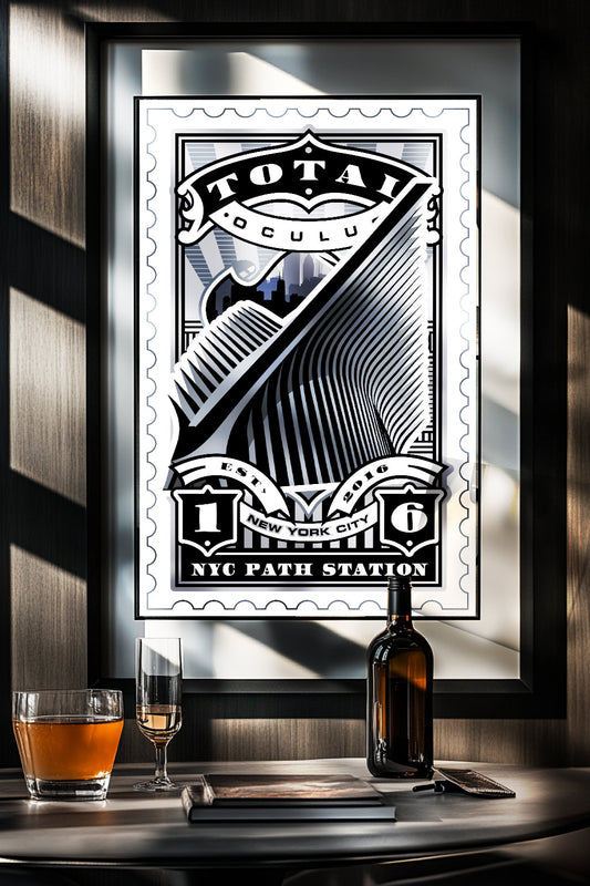 Oculus Landmark Gift Set – Print, Pillow, and Tote Bundle by Rebelfy