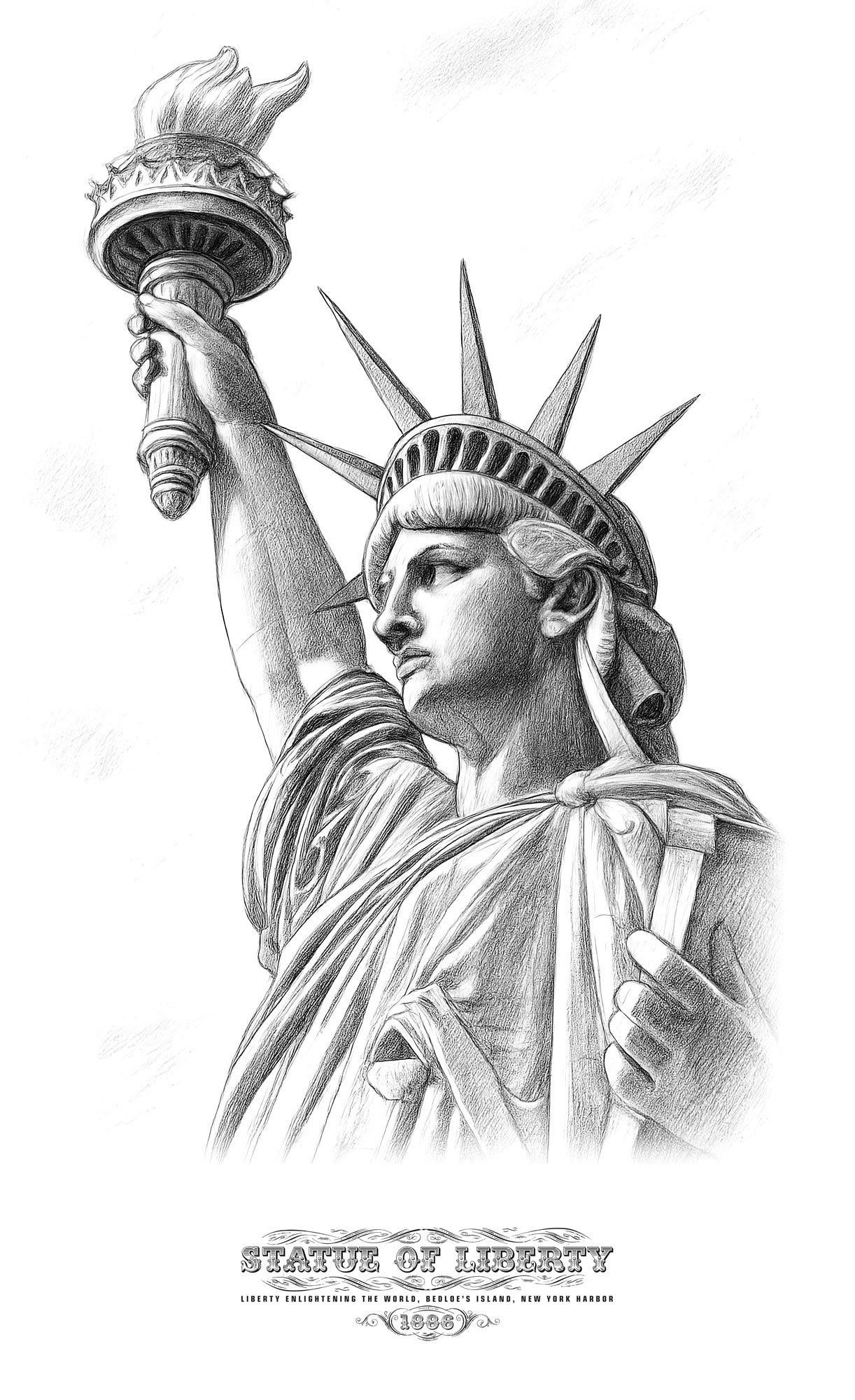 Statue of Liberty Sketch