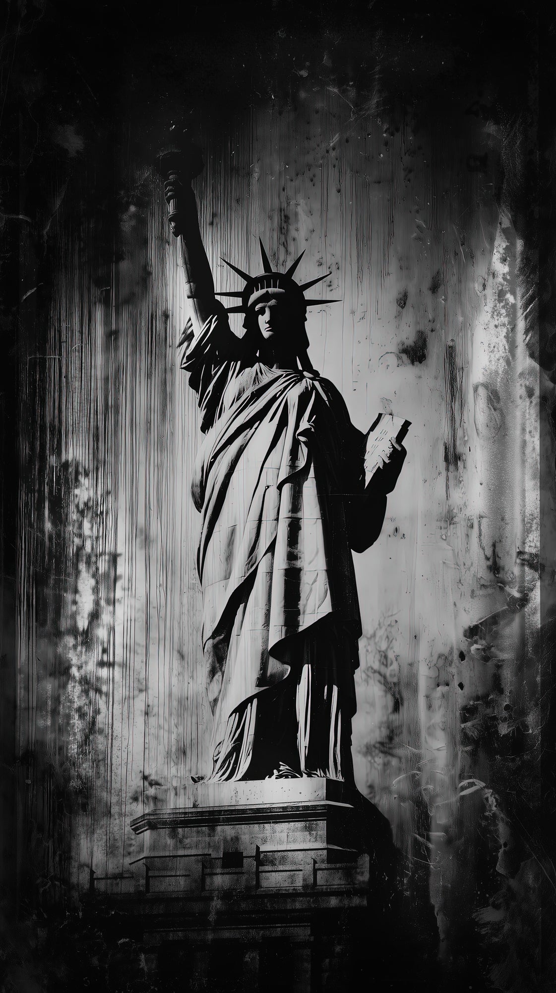 Statue of Liberty Archival Photo – Wet Plate Collodion Series