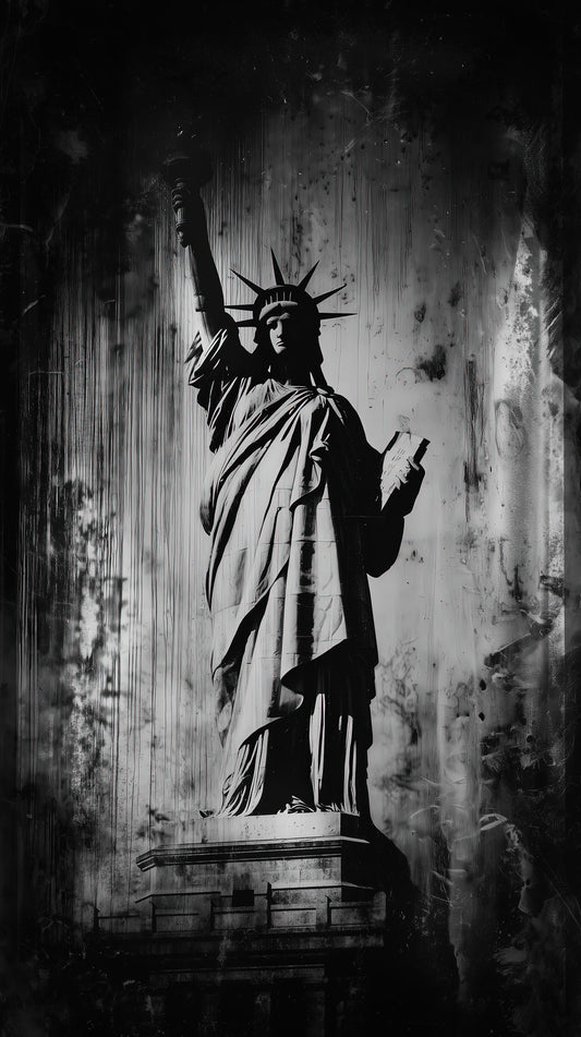 Statue of Liberty Archival Photo – Wet Plate Collodion Series