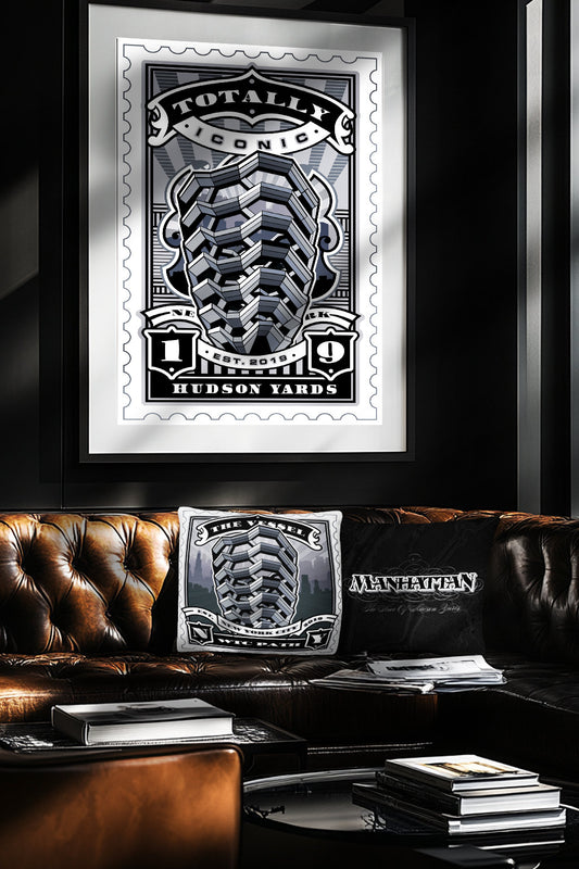 The Vessel Landmark Gift Set – Print, Pillow, and Tote Bundle by Rebelfy